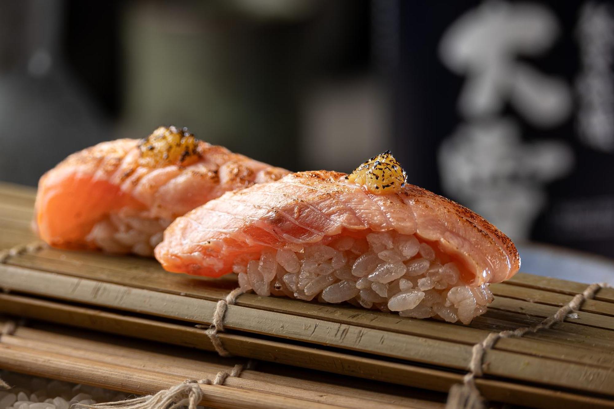Hotel Grand Hyatt Río de Janeiro Exterior foto Salmon sushi